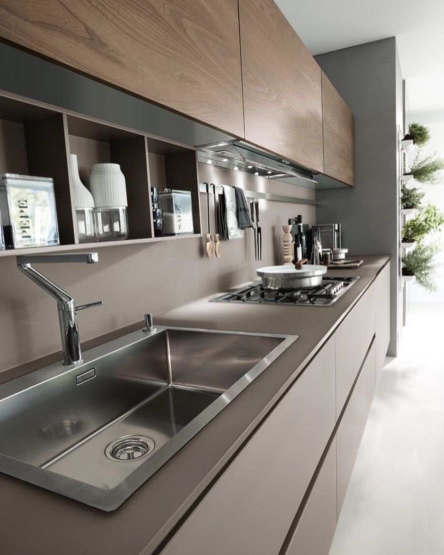 Современный интерьер кухни