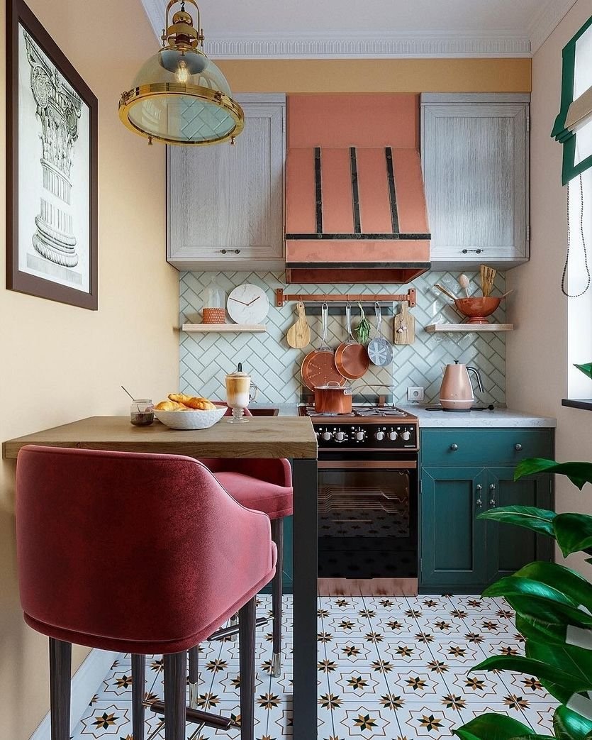 Дизайн квартиры хрущевки с маленькой кухней (67 фото)