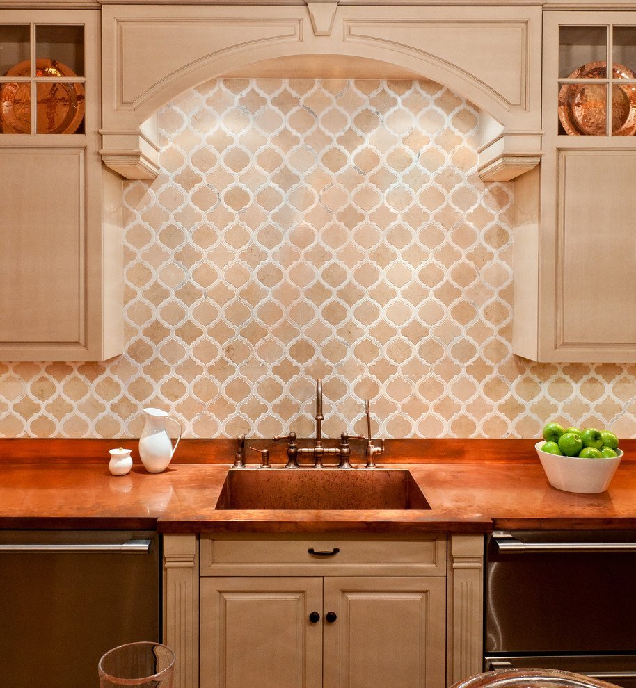 Плитка Backsplash Арабеск