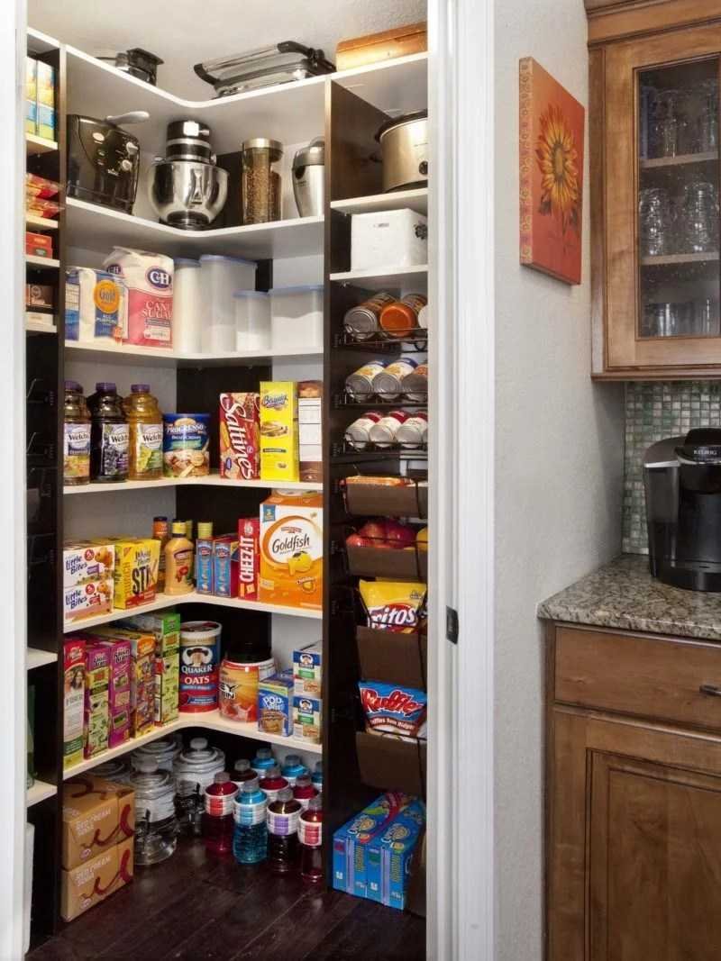 Шкаф кладовка на кухне