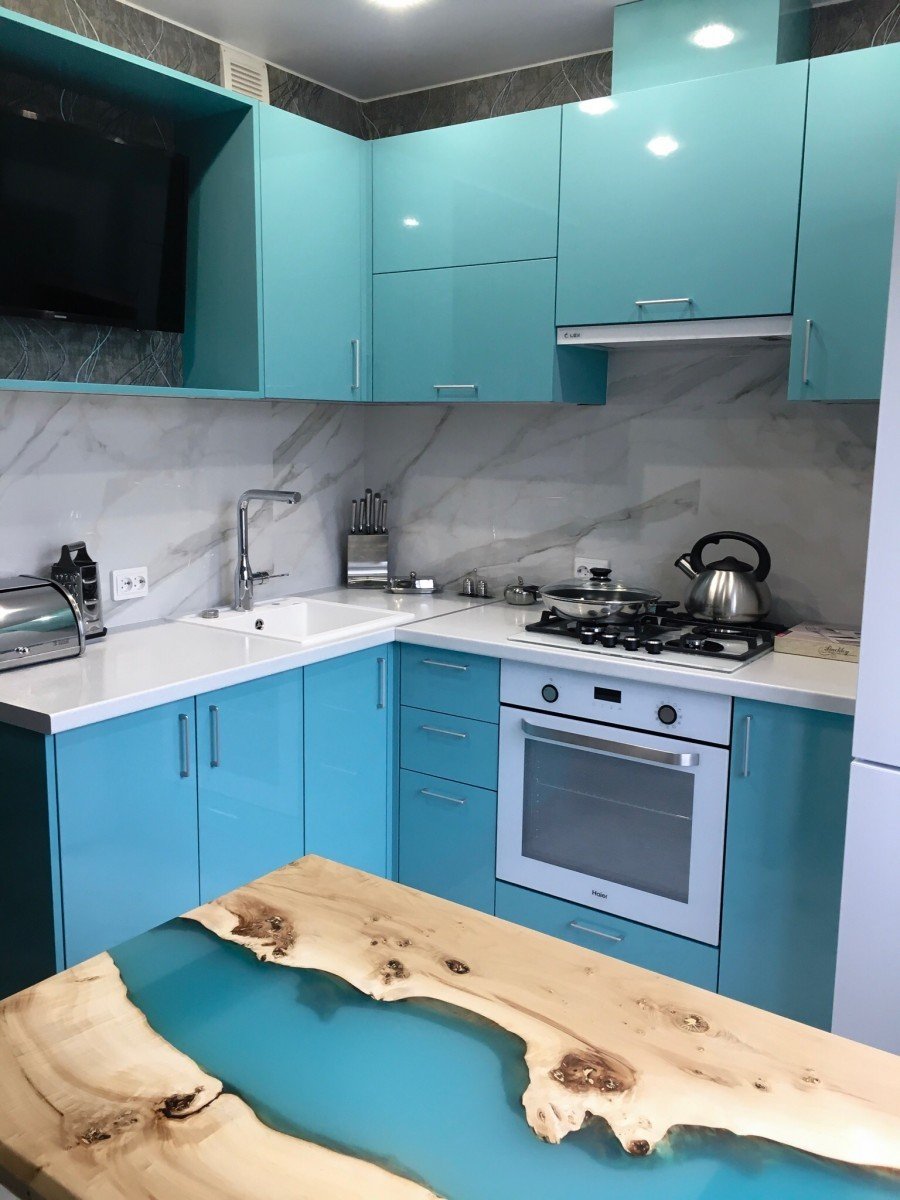 Кухонный интерьер для маленькой кухни