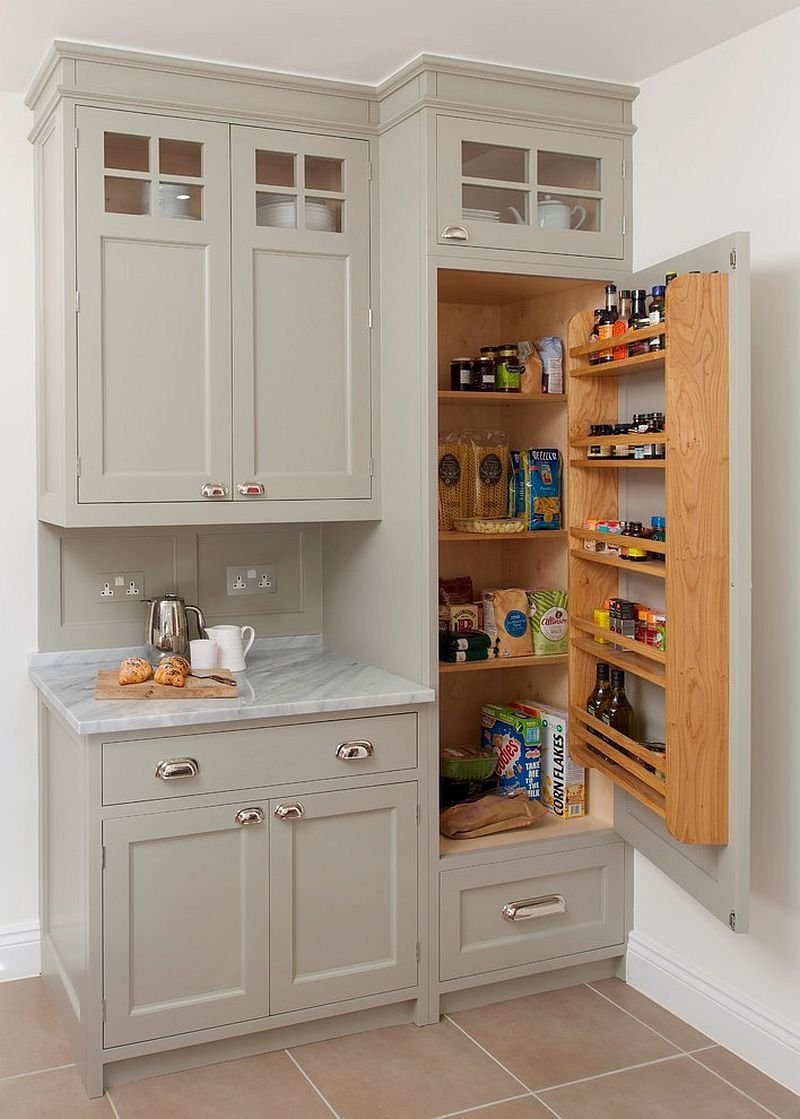Кухонный шкаф навесной ретро