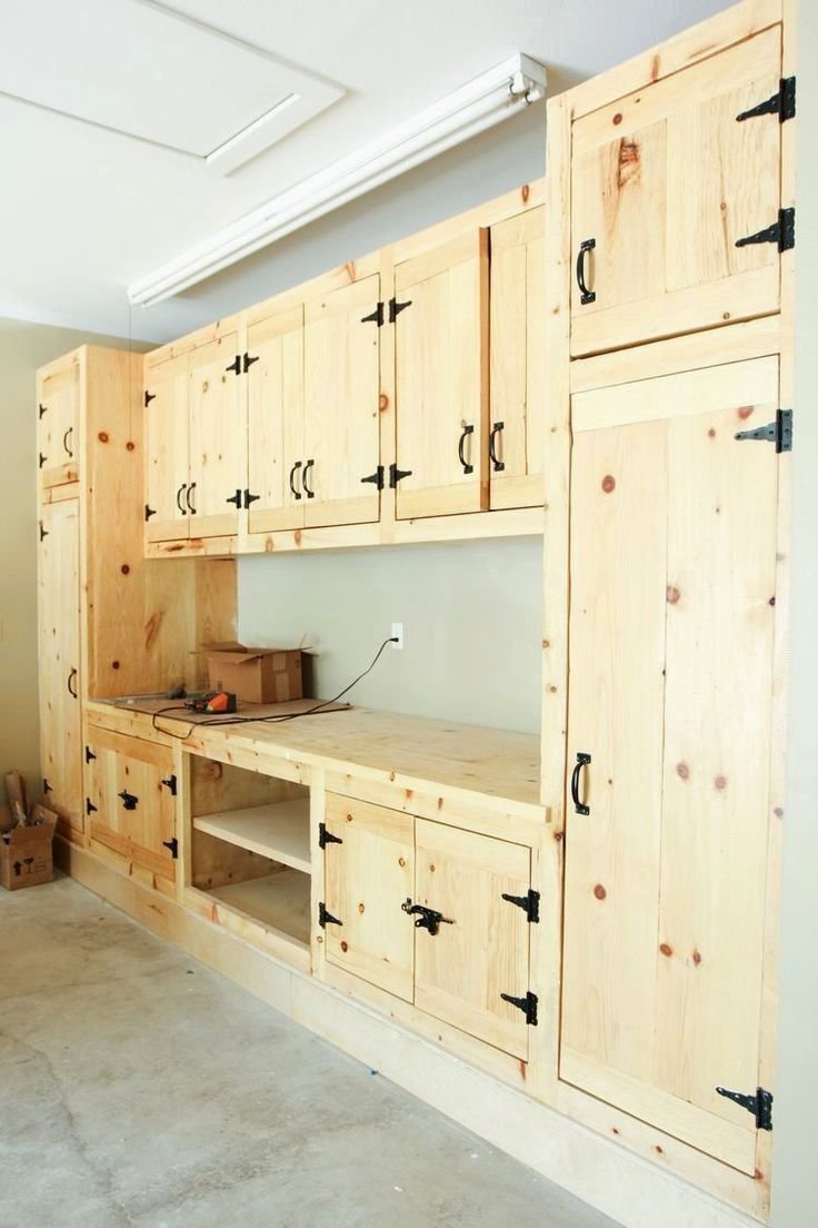 Кухня самодельная деревянная