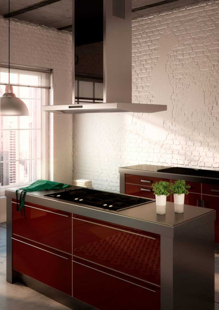 Каминная вытяжка Berbel Skyline Edge BDL 135 SKE