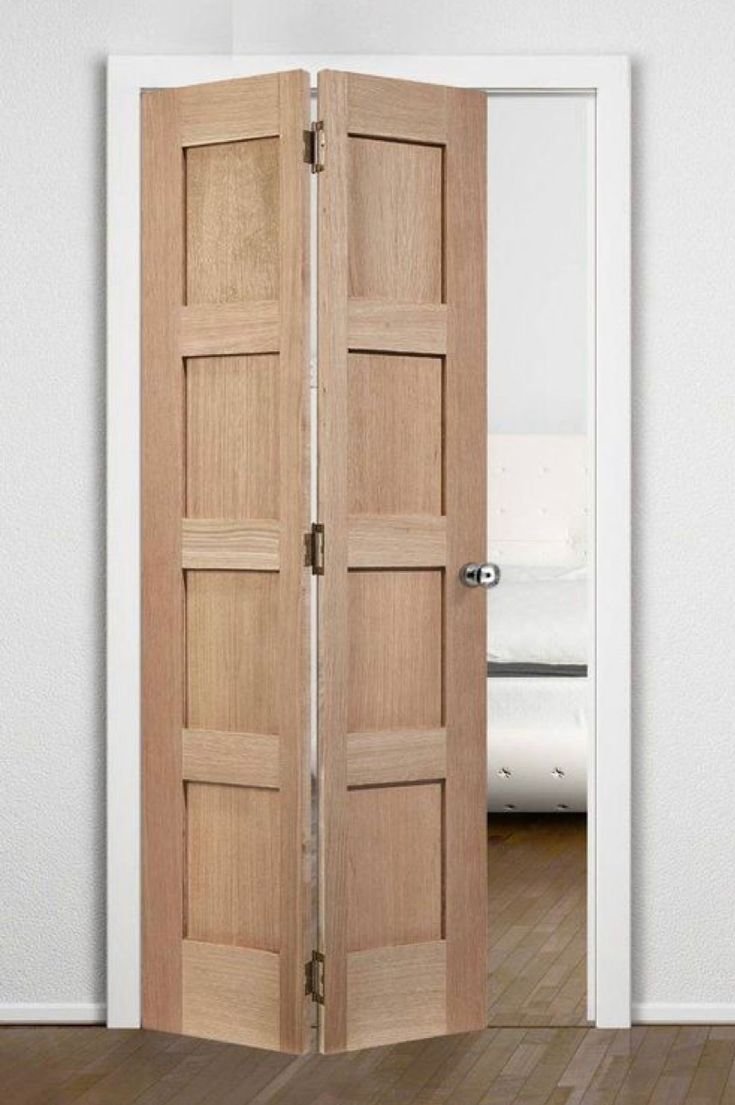 Дверь-гармошка межкомнатная шпон 210*105