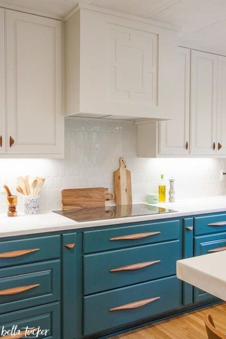 Кухня фенс мята Мерлен