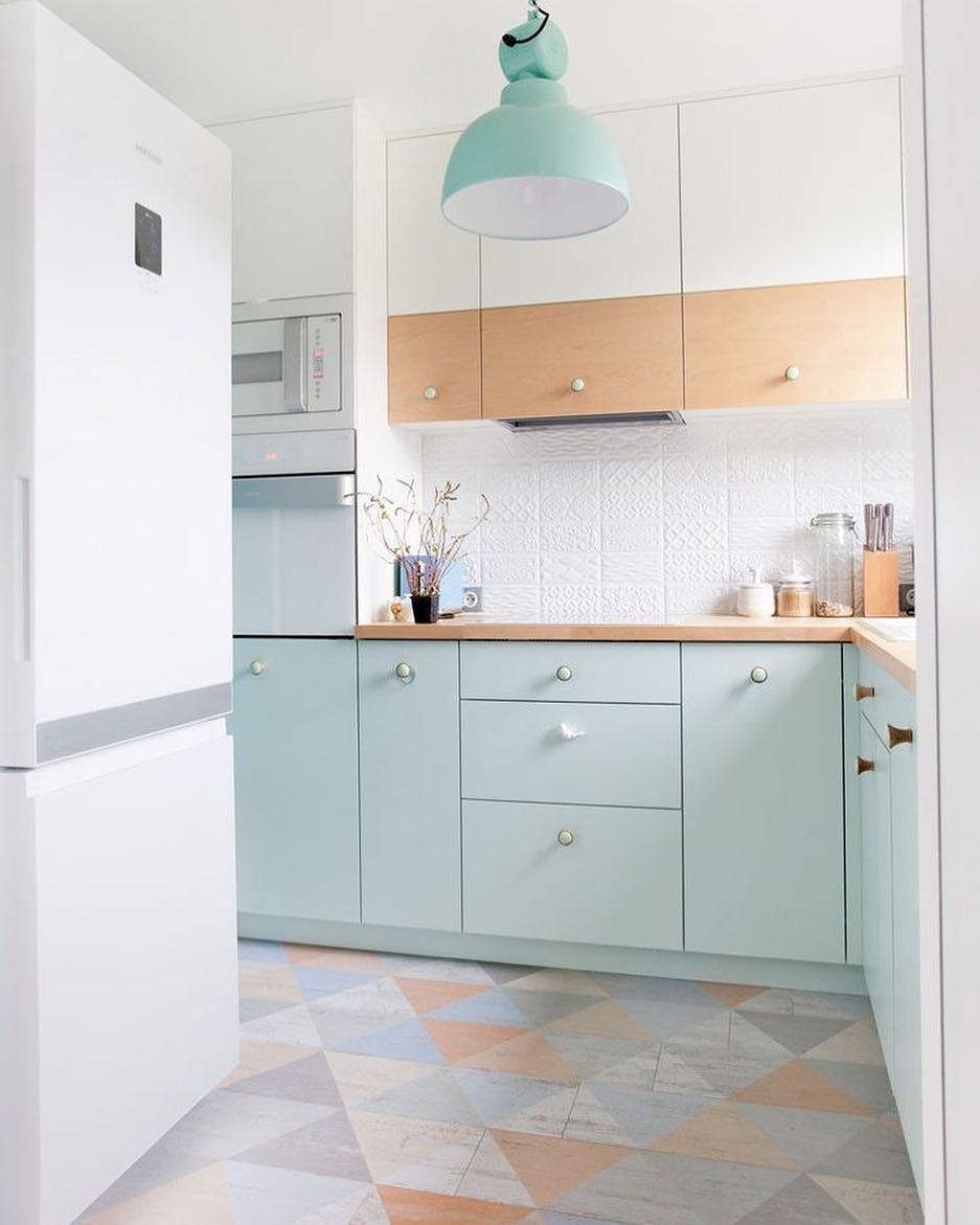 Кухня в стиле Тиффани