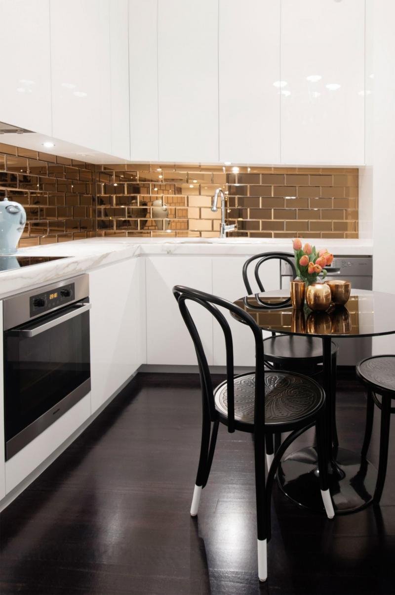 Фартук для кухни в современном стиле