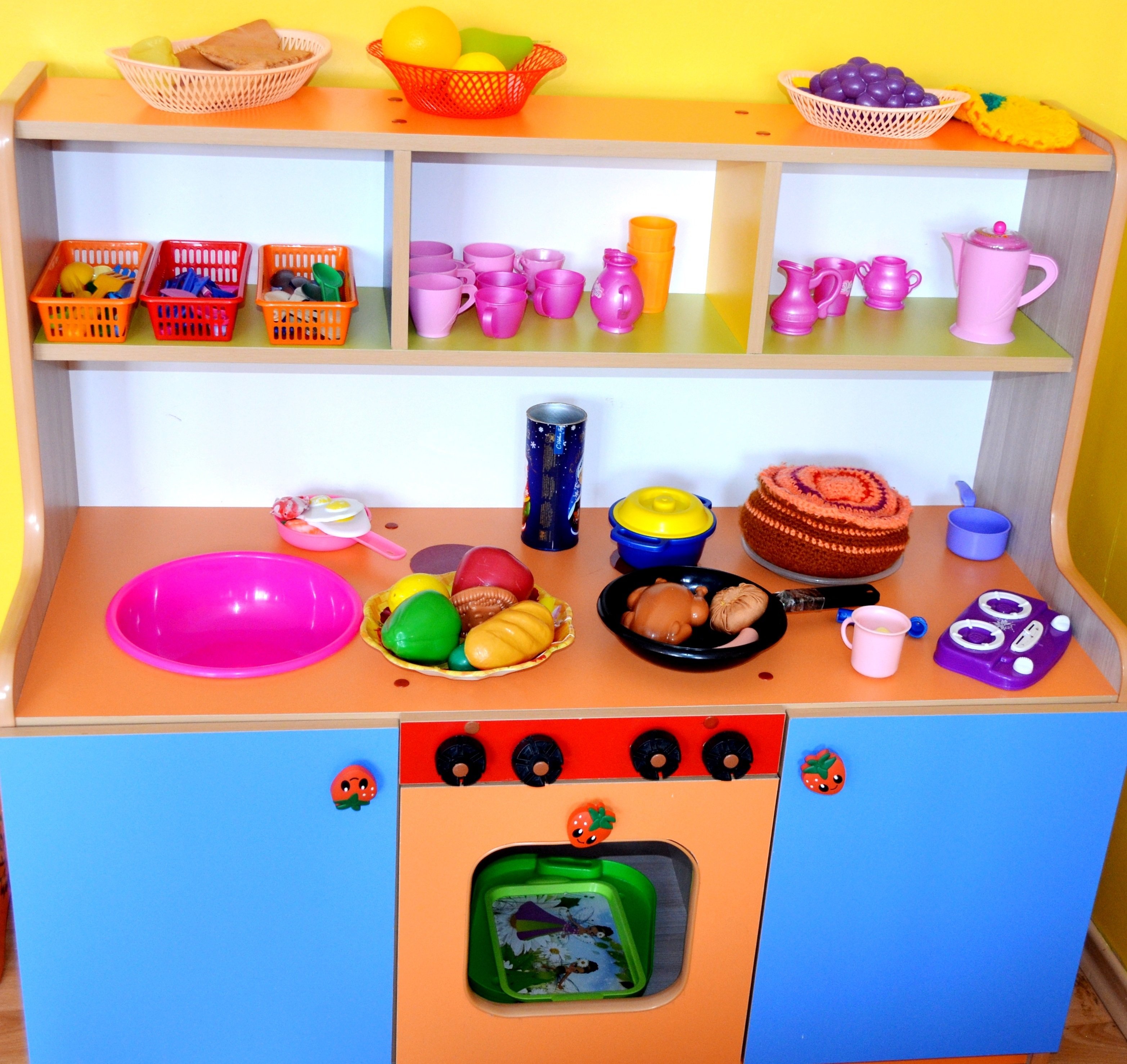 Оформление кухни в детском саду (60 фото)