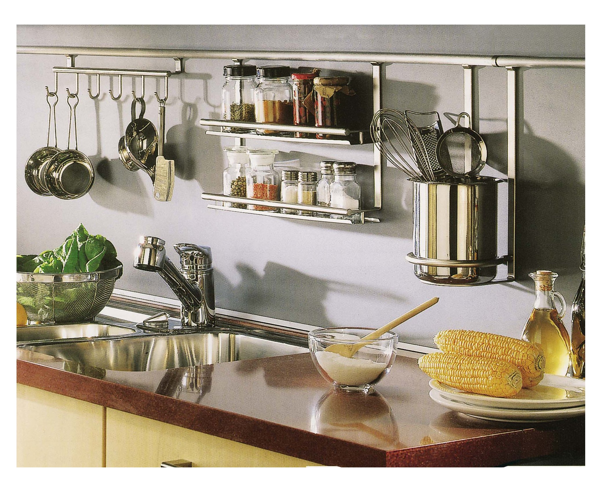 Ригель на кухне (68 фото)