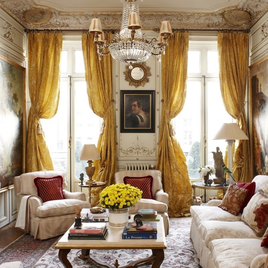 Гостиная в аристократическом стиле