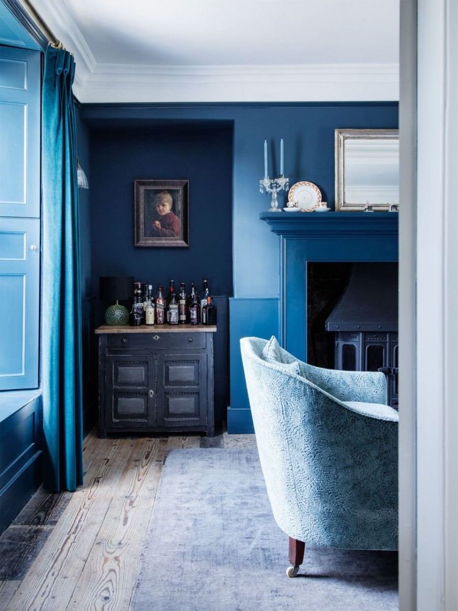 Спальня Прованс синяя