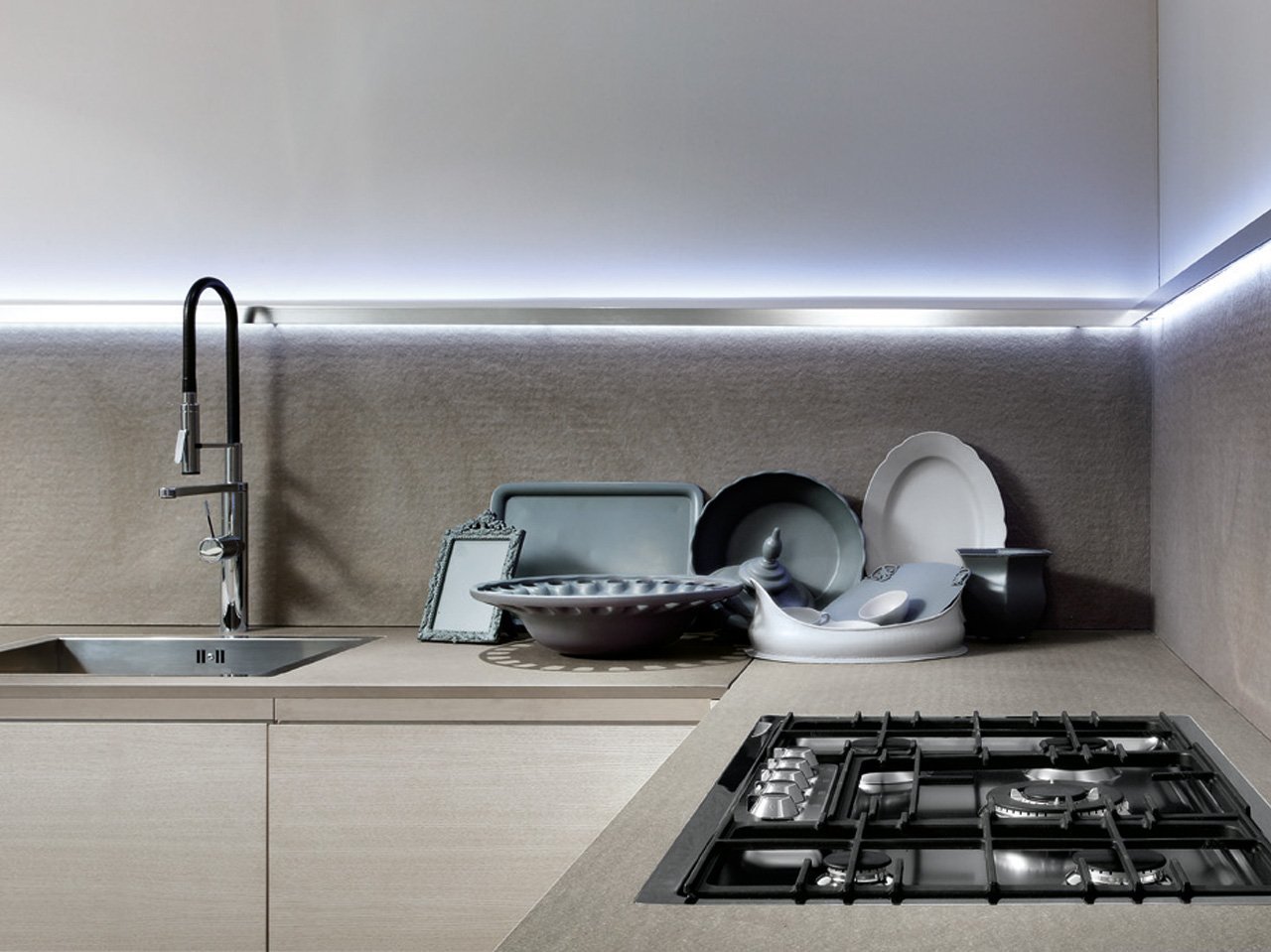 подключение подсветки на кухне под шкафами светодиодами