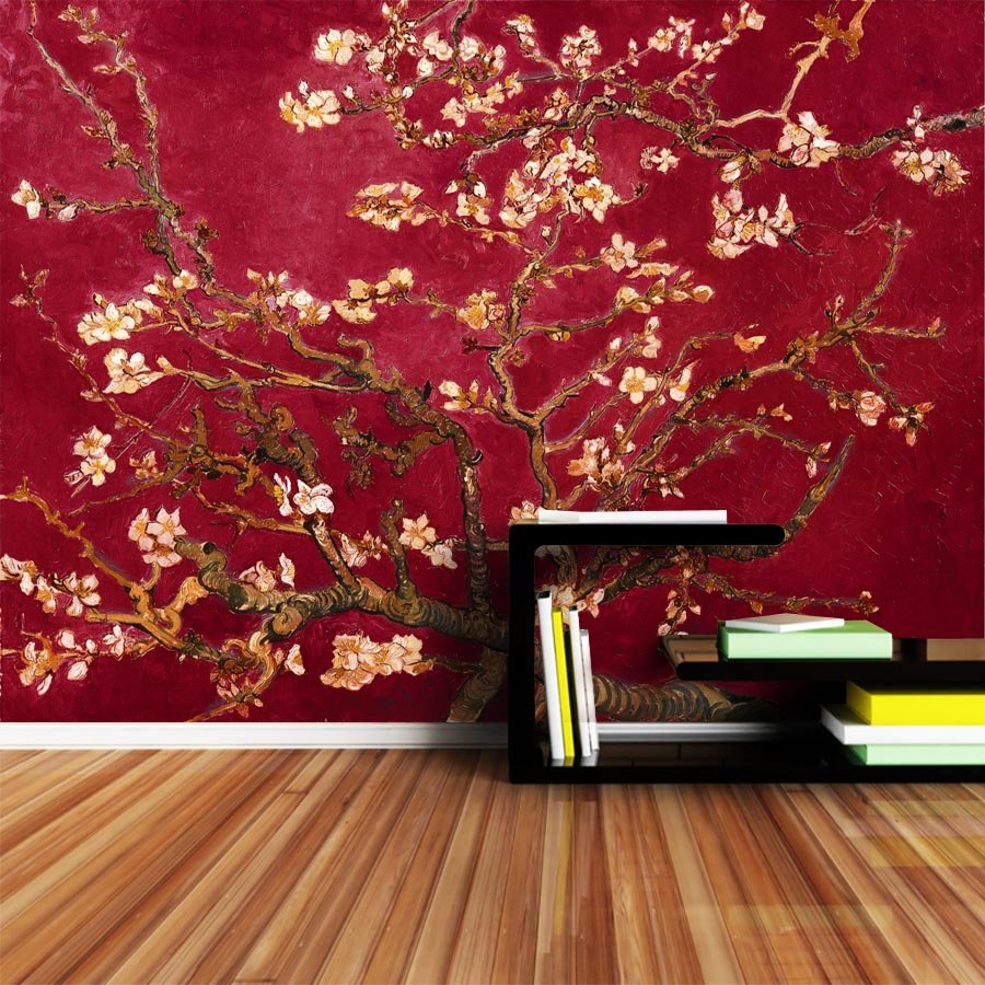 Van Gogh Almond Blossom в интерьере