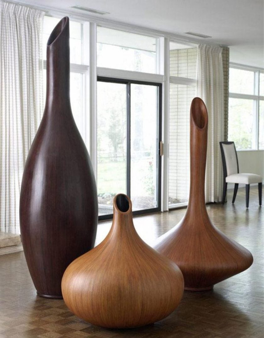 Необычные напольные вазы