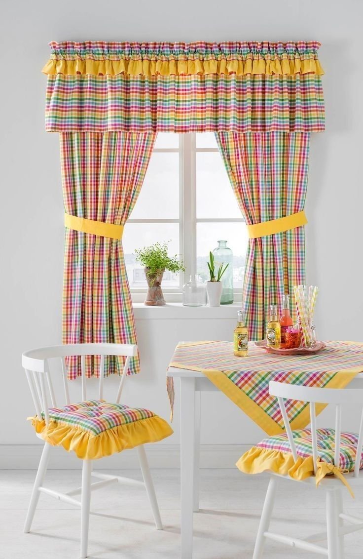 Шторка на кухню крой