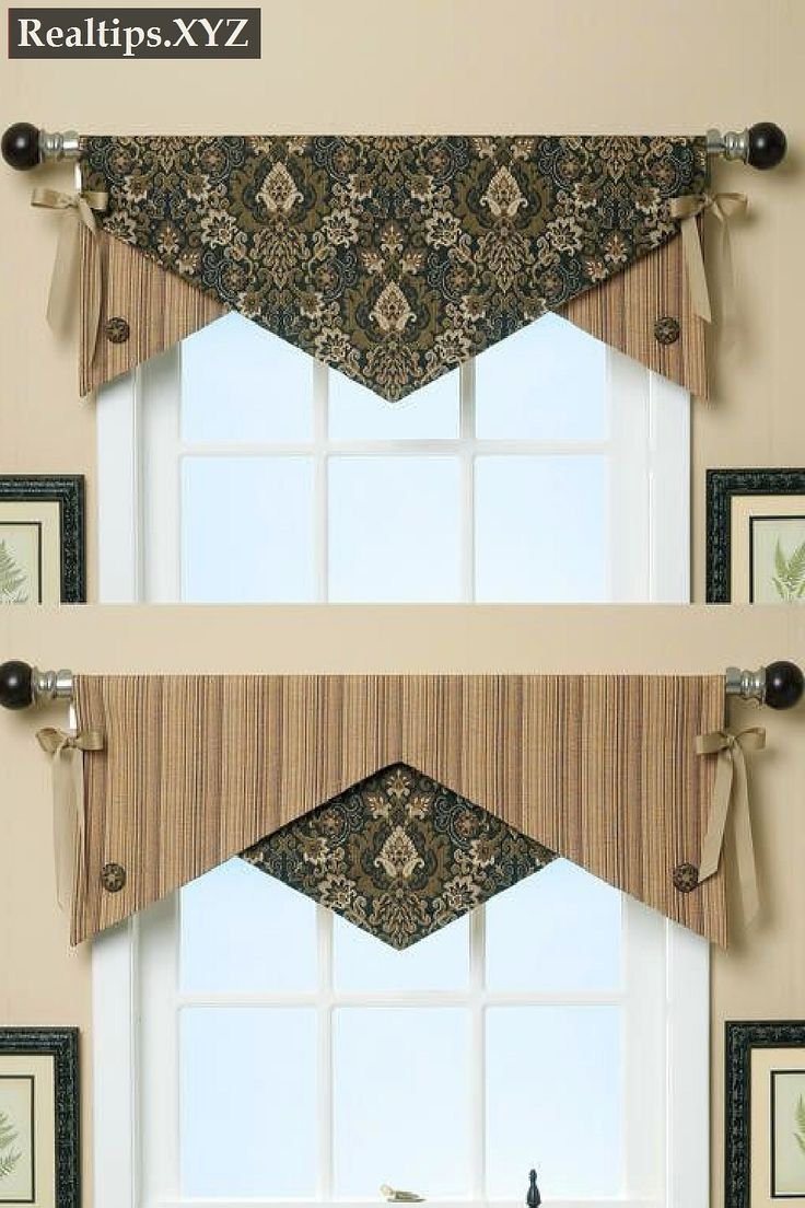 Шторы для кухни в деревне