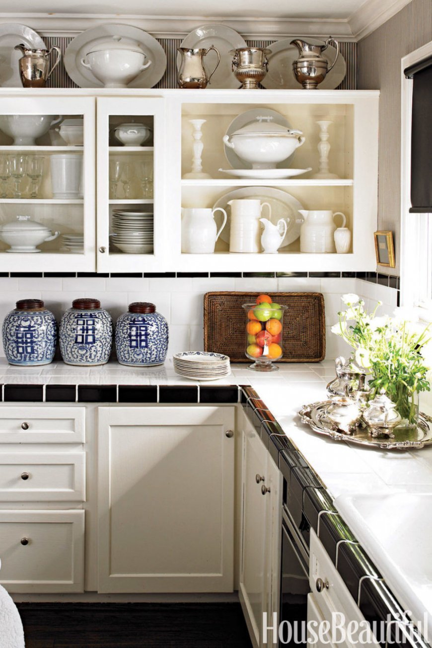 Стеклянные фасады для кухонных шкафов