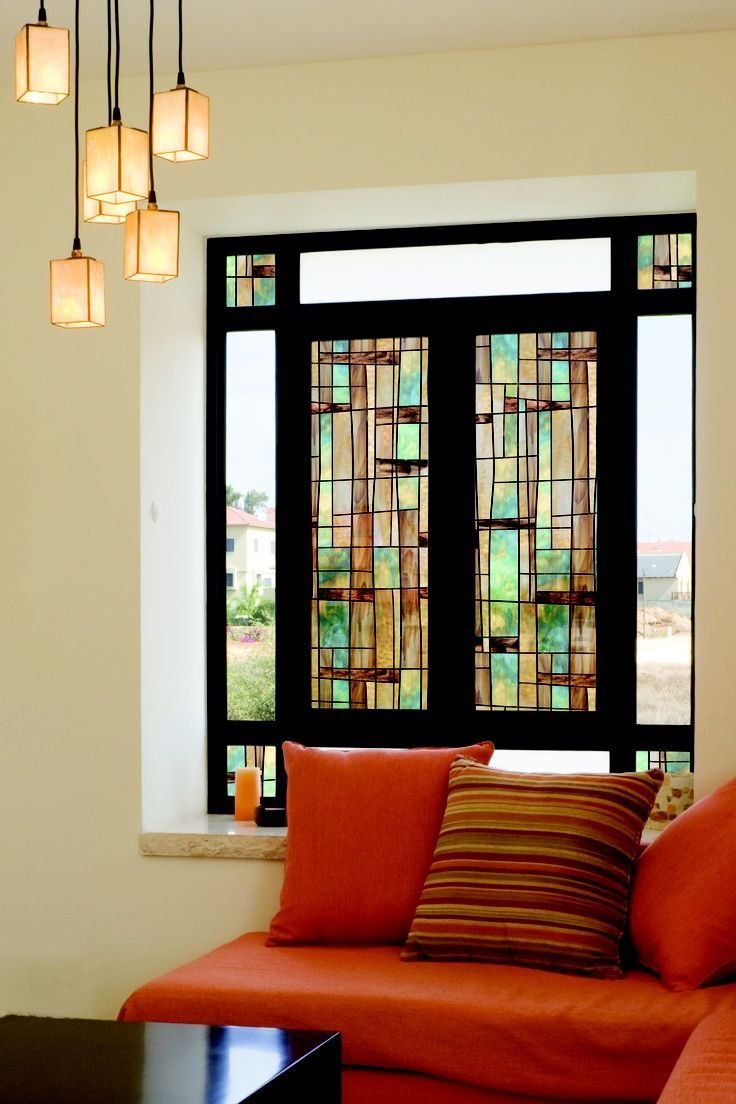 Цветные пластиковые окна