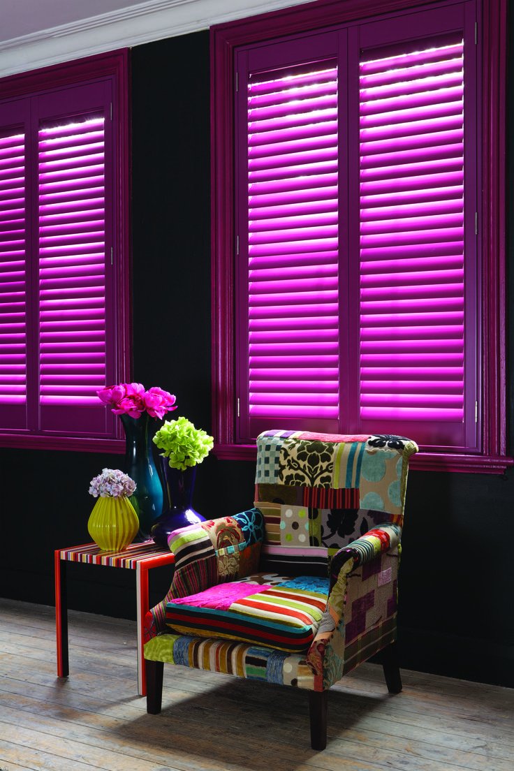 Яркие акценты в интерьере