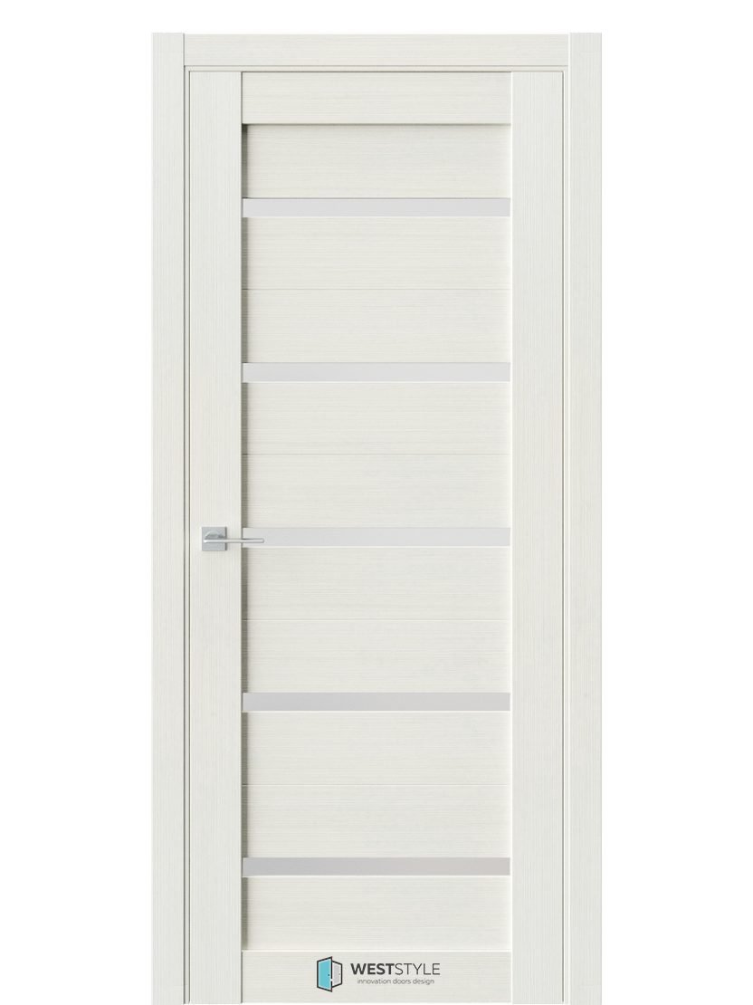 Двери белая лиственница в интерьере (60 фото)