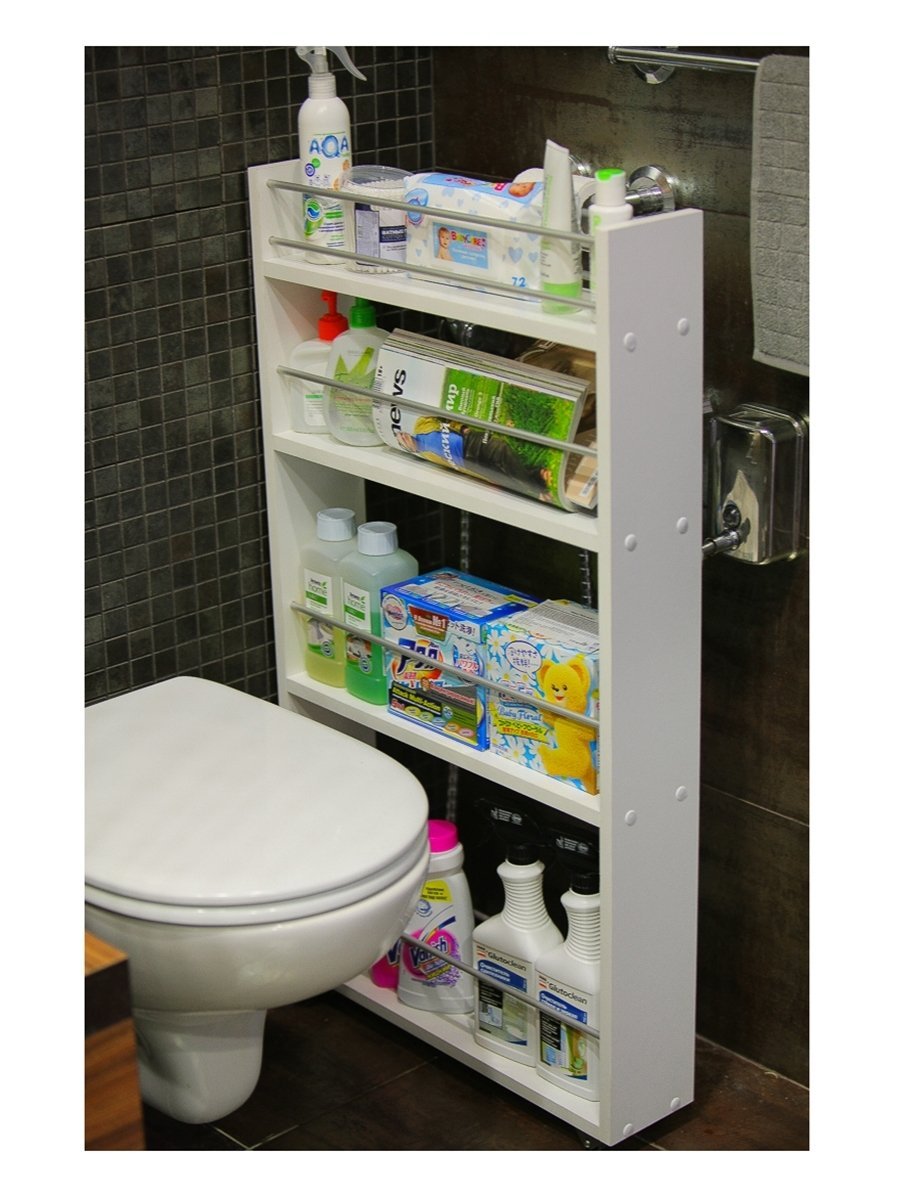 Выдвижная полка для ванной