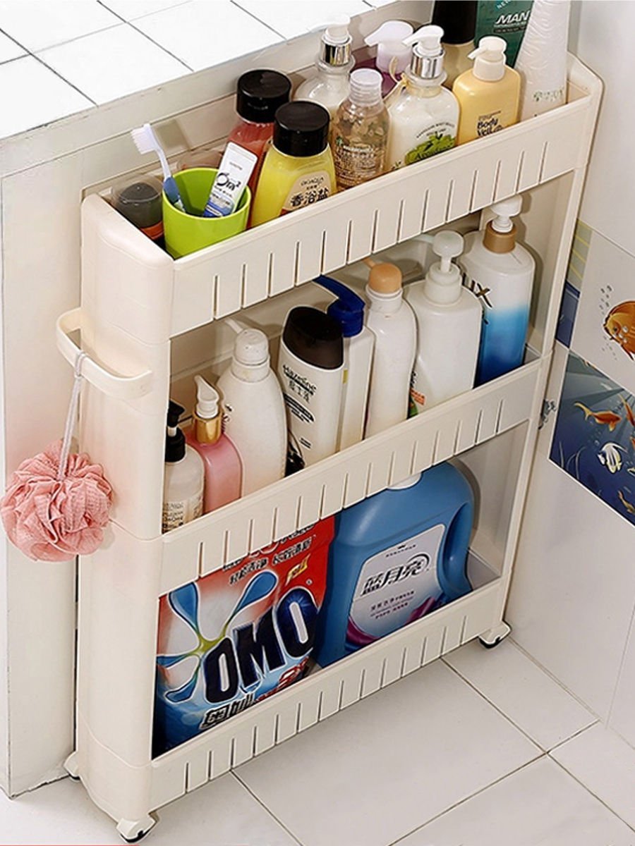 Выдвижная полка на колесиках