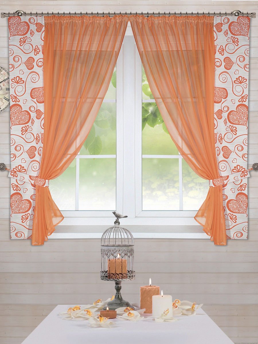 Современный ламбрекен на кухню