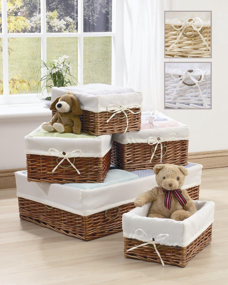 Декоративные корзинки для интерьера