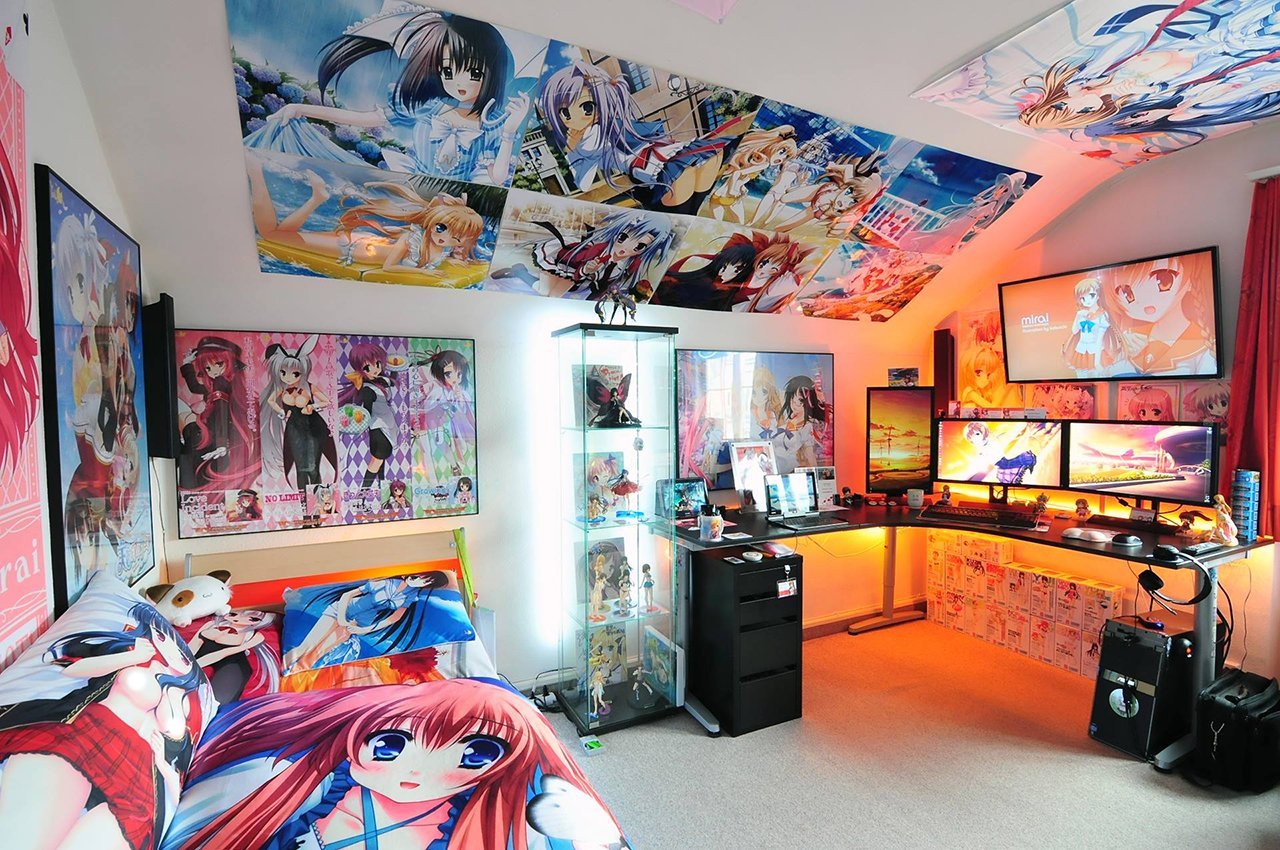 Комната в стиле аниме Наруто