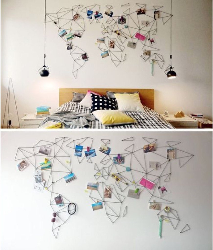 Декор комнаты своими руками из бумаги (69 фото)