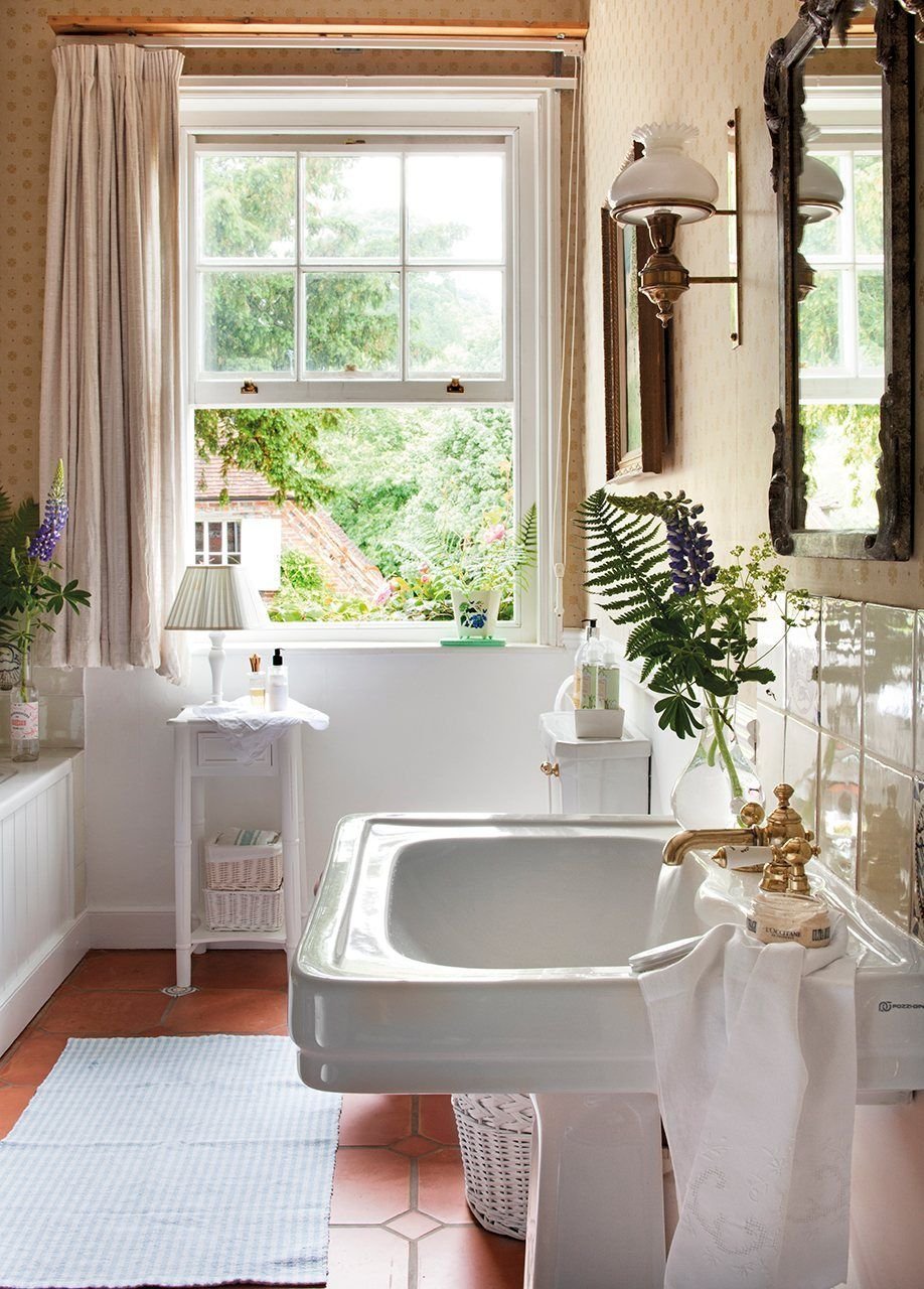 Нежные и уютные Ванные комнаты