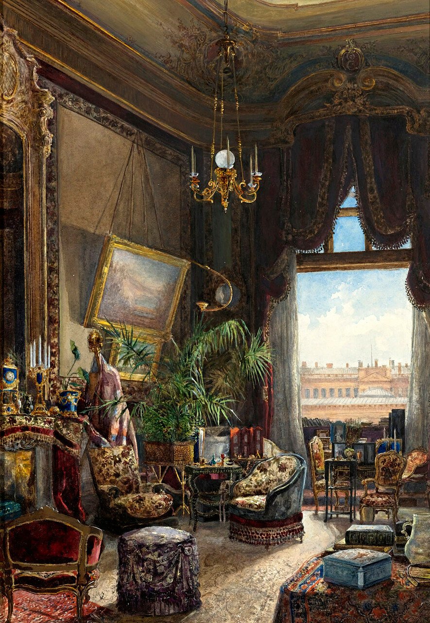 Картины зимнего дворца Эрмитажа