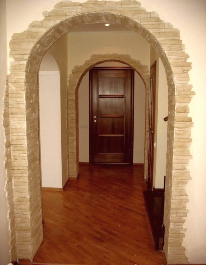 Дизайн арок в квартире (67 фото)