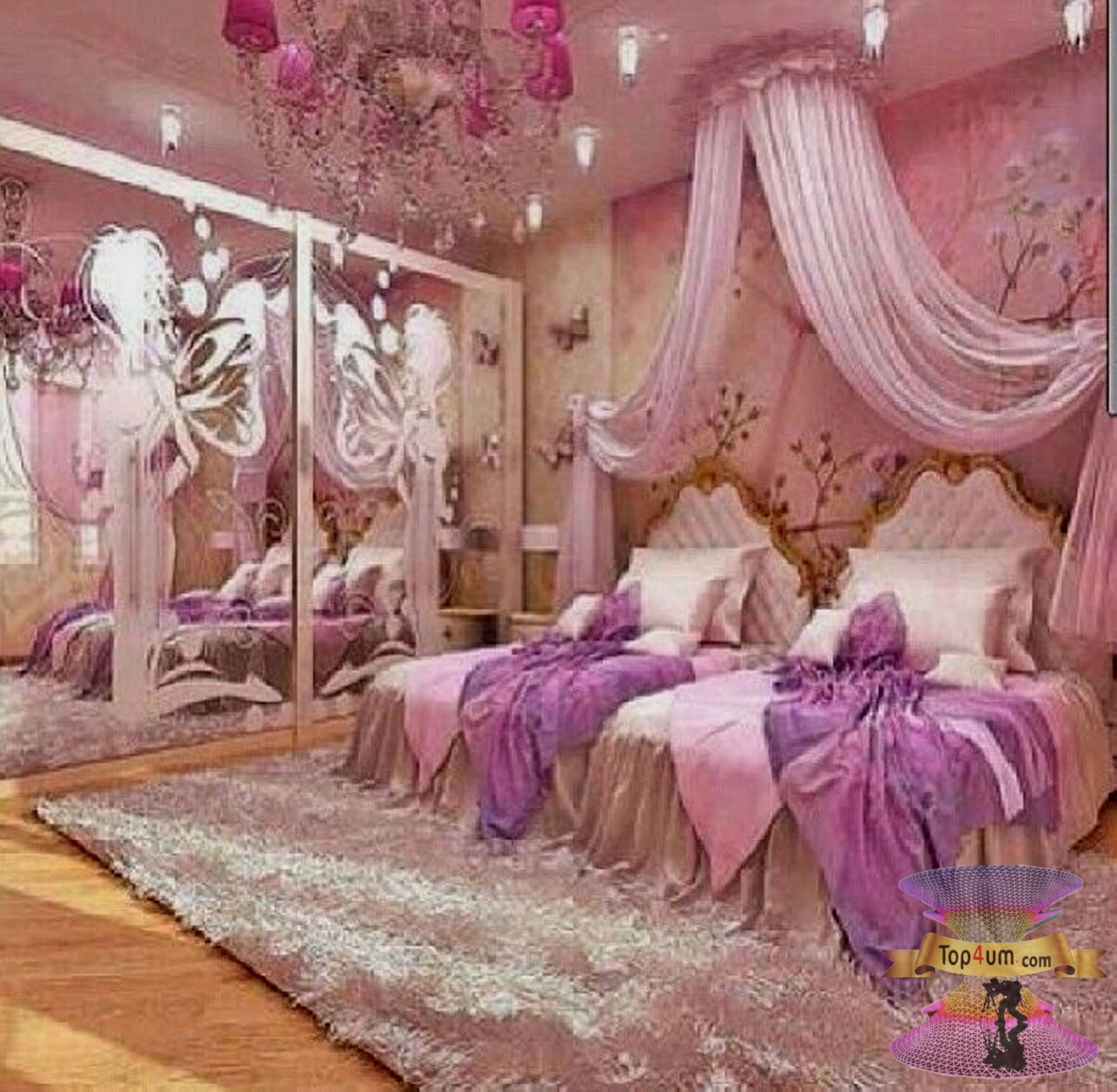 Роскошная комната для девочки