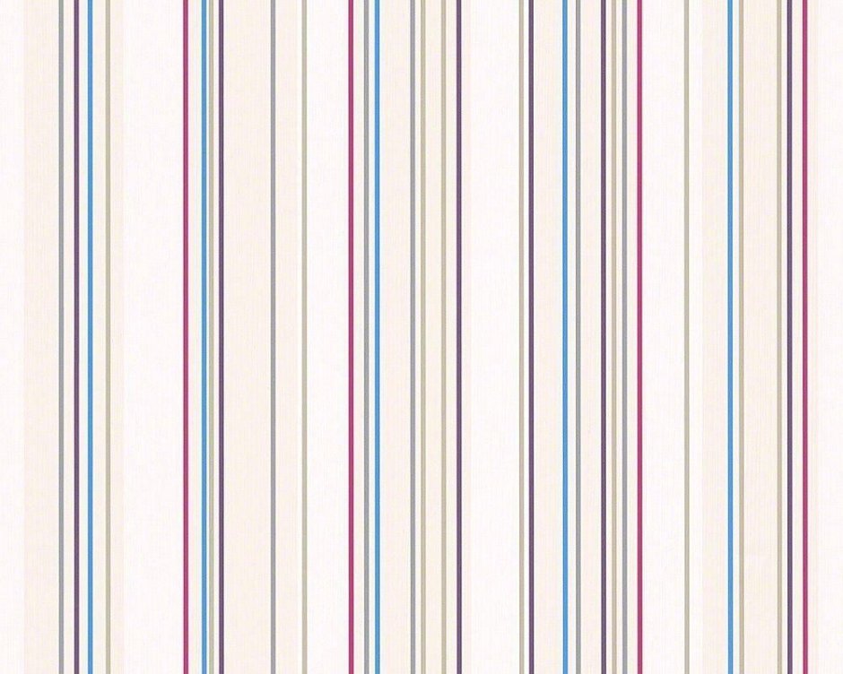 Обои в полоску светлые