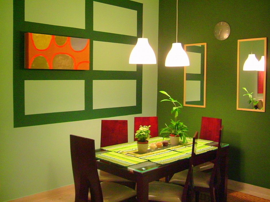 Покраска стен на кухне идеи (85 фото)
