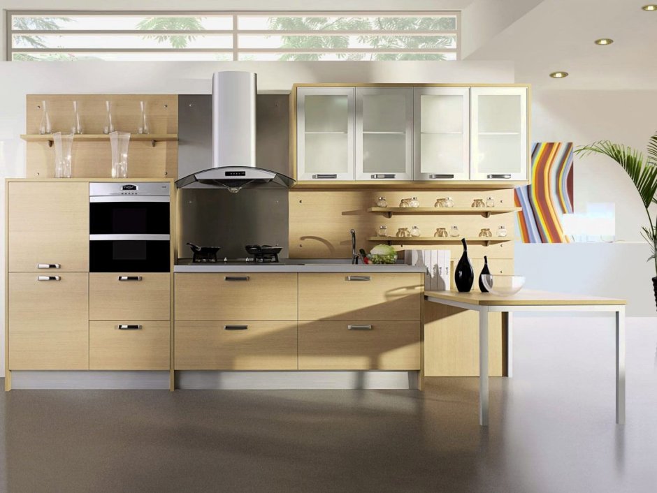 Необычная кухня гостиная