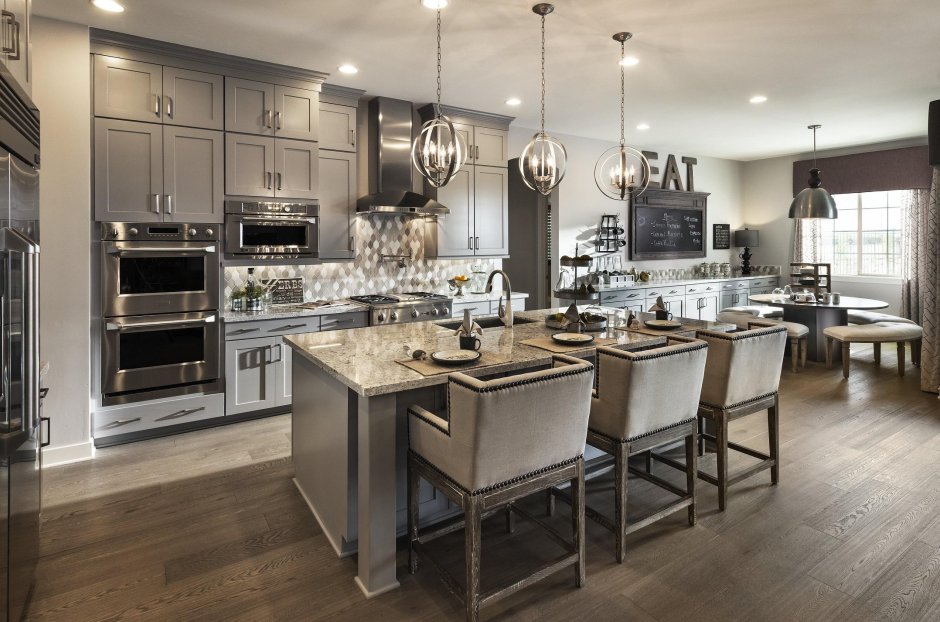 Красивые стильные кухни