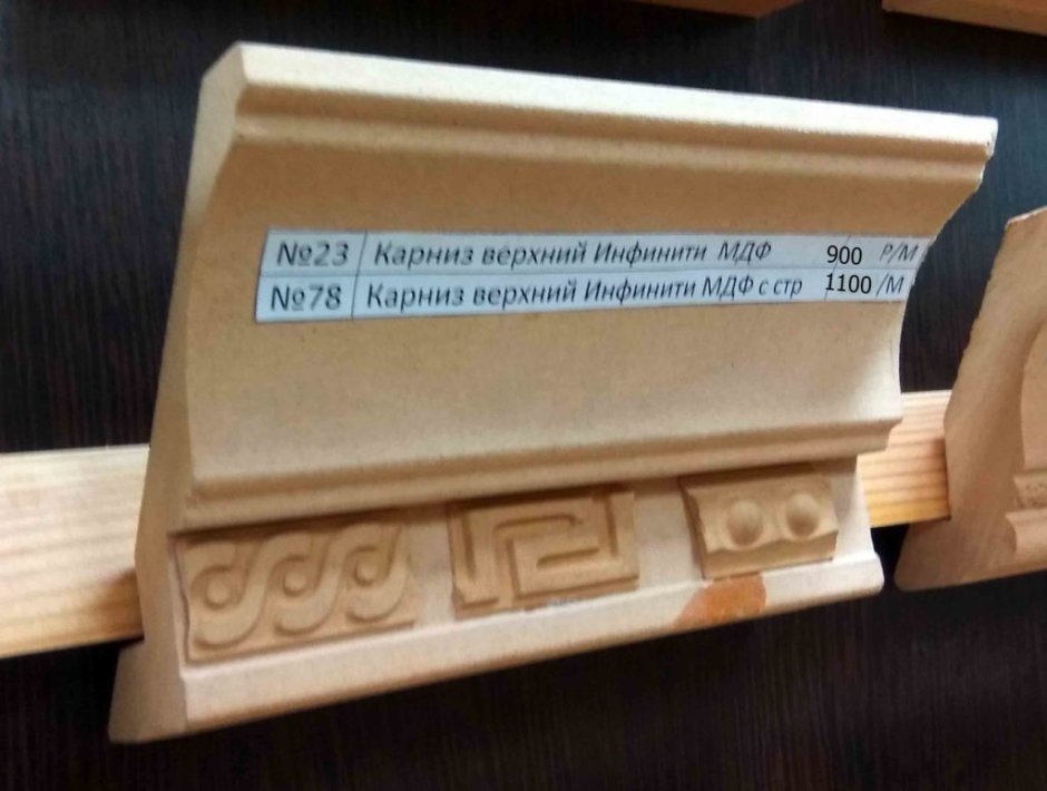 Карниз верхний торцевой МВ 32