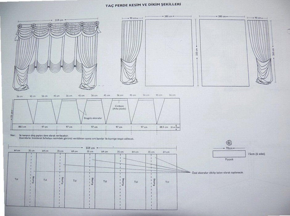 Как сшить шторы своими руками образцы