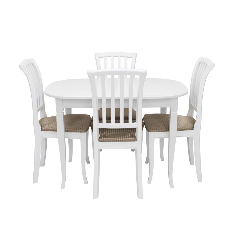 Столовая группа Walnut Dining Table w/6 Chairs