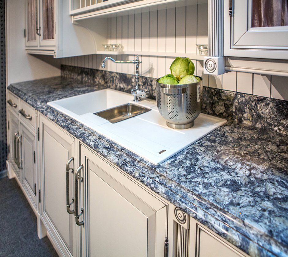 Кварцевый камень vicostone Azul Aran BQ 9470