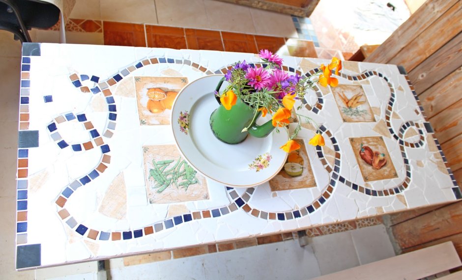 Декоративная мозаика на кухню (66 фото)