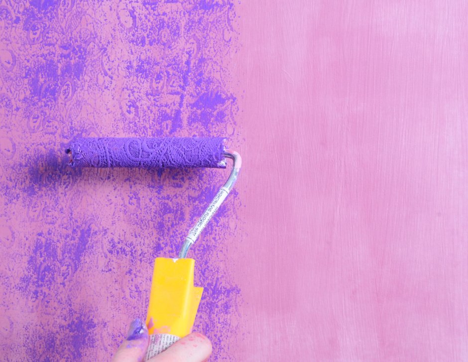 Декоративная покраска стен на кухне (66 фото)