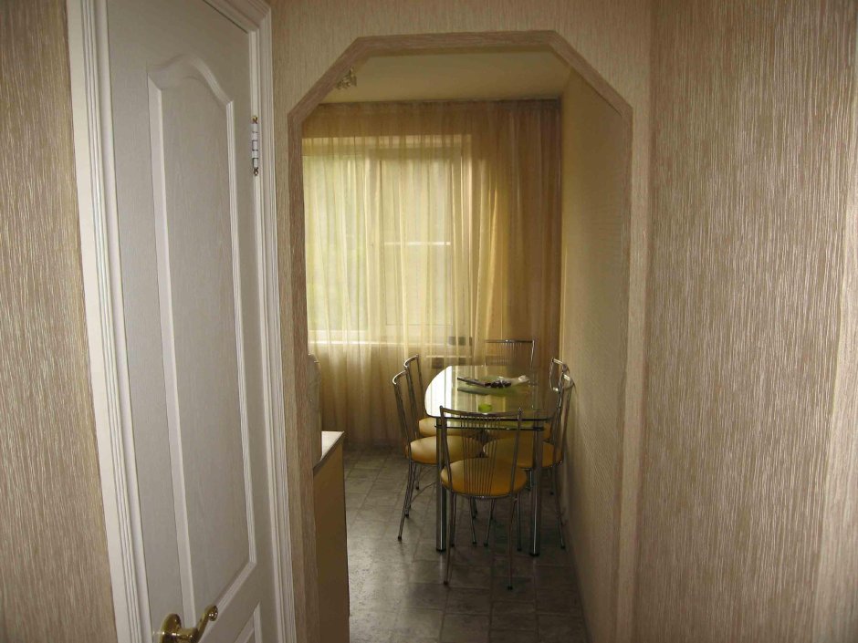 Арка между кухней и коридором (89 фото)