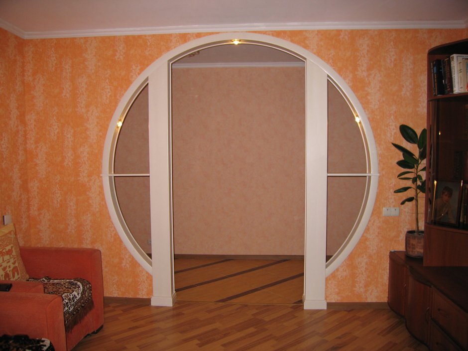 Декор арки в квартире