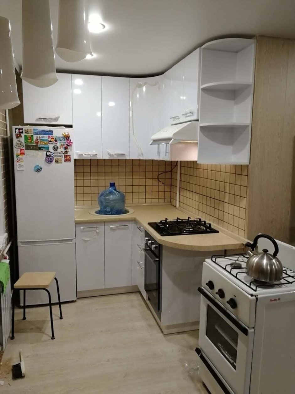 Потолок на кухне в хрущевке