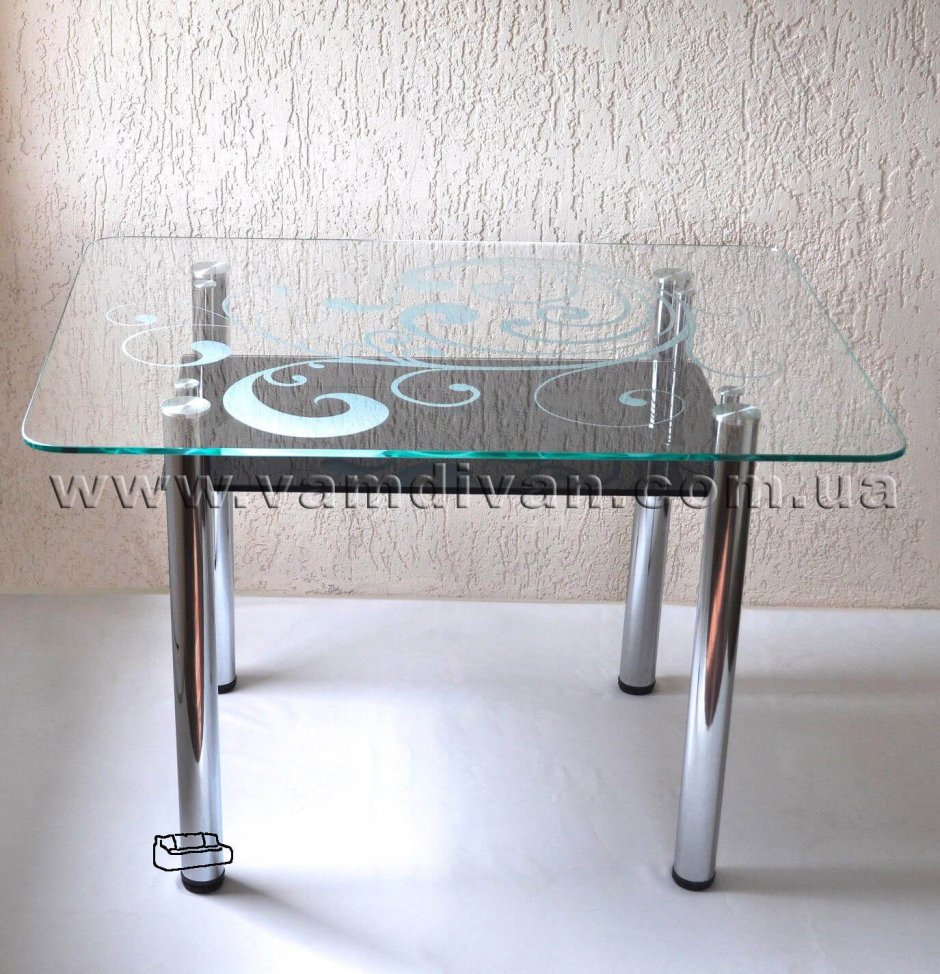 Кухонные столы и стулья в Омске столешницу из каленного стекла