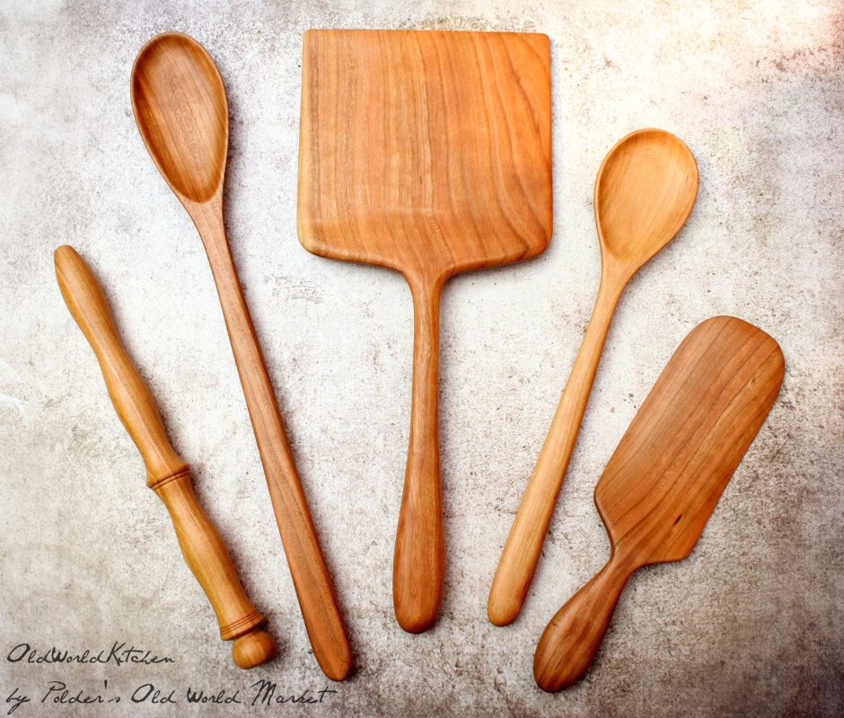 Кухонные предметы из дерева